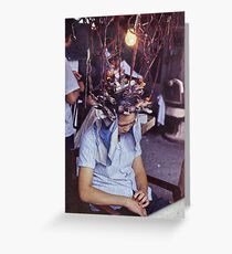 Hair torture Greeting Card