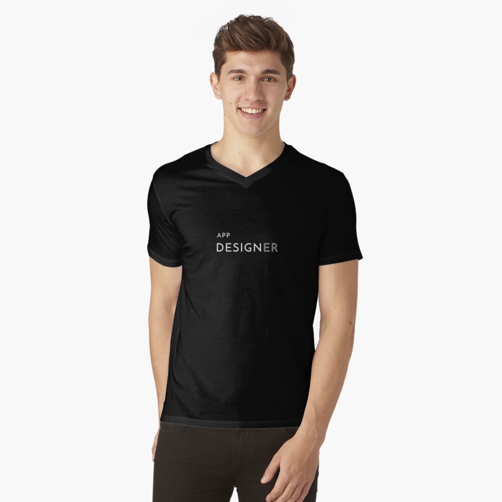 App Designer V-Neck T-Shirt