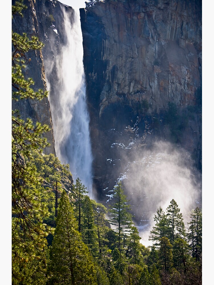 &quot;Bridal Veil Falls Yosemite&quot; Framed Art Print by