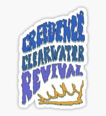 CCR lettering II Sticker