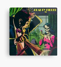 Retro comics Metal Print