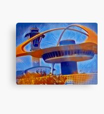 "LAX Control Tower" Metal Print