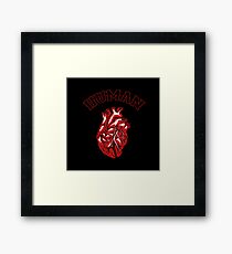 Human Framed Print