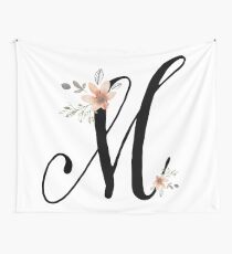 Monogramm M Wandbehang