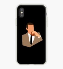 Don Draper Takes a Drink iPhone Case