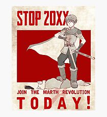 Marth Propaganda Poster Photographic Print