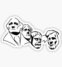 Rushmore Facade Sticker