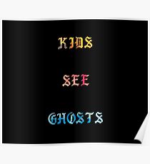 Kids See Ghosts Album Poster