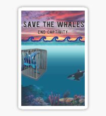 Save the Whales Sticker