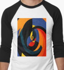 Hypnotzd Abstract 73 Men's Baseball ¾ T-Shirt