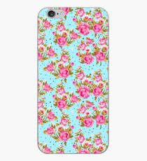 Modernes Vintages Girly rosa elegantes Blumenmuster iPhone-Hülle & Cover
