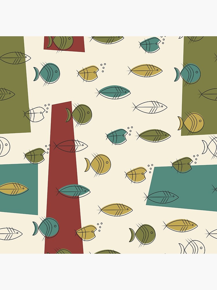 Midcentury Modern Fish by MeredithWatson