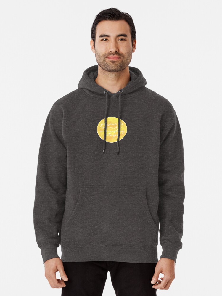 sun yellow hoodie