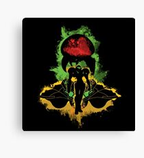 Zebes Conflict Canvas Print