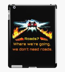 Back to the future iPad Case/Skin