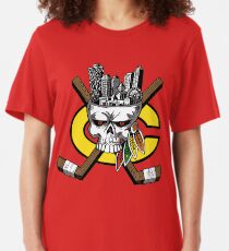 Go Chicago Skyline Slim Fit T-Shirt