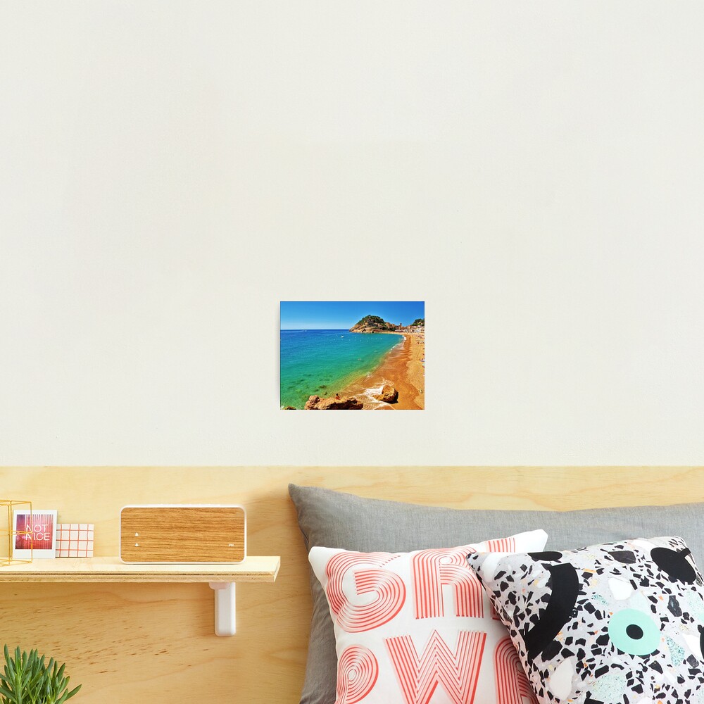 Tossa Beach - Tossa de Mar, Spain Photographic Print