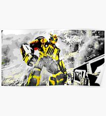 Bumblebee (Pixelated) Poster