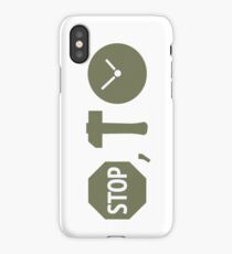 STOP, HAMMER TIME! iPhone Case
