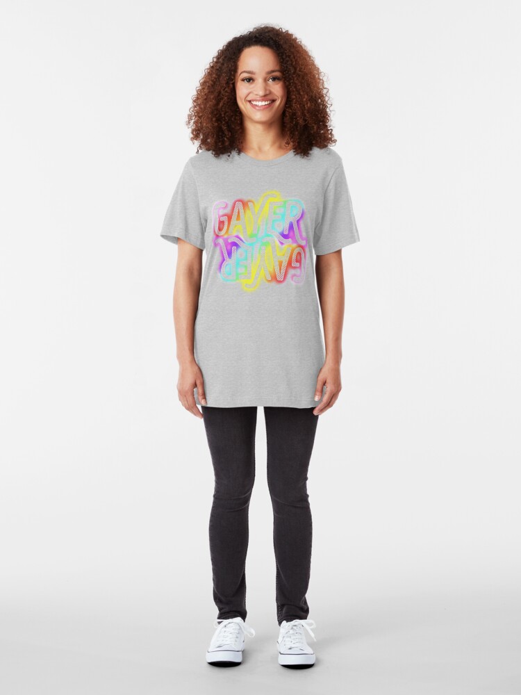 Alternate view of Clearly Gayer Slim Fit T-Shirt