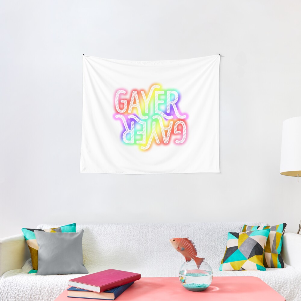 Clearly Gayer Tapestry