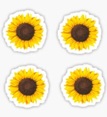 Multiple Sunflowers Sticker