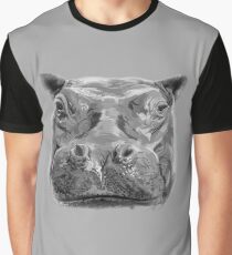 hippo Graphic T-Shirt