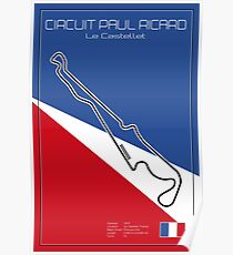 Racetrack Circuit Paul Ricard - Le Castellet Poster