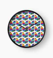 Colorful, buttercups, lungs, breathing Clock
