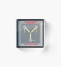 flux capacitor Acrylic Block