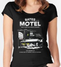 Bates Motel - Open 24 hours Women's Fitted Scoop T-Shirt