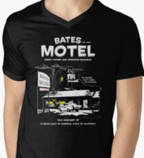 Bates Motel - Open 24 hours Men's V-Neck T-Shirt