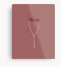 Was He Slow? Metal Print