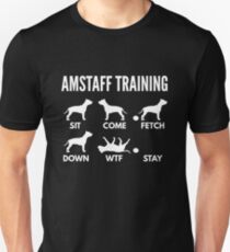 Amstaff Training Staffordshire Tricks Unisex T-Shirt