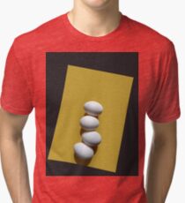 Four eggs Tri-blend T-Shirt