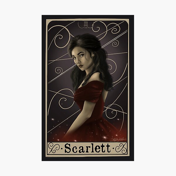 Scarlett Photographic Print