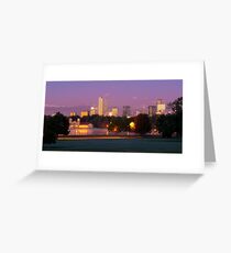 Denver Fall Morning Greeting Card
