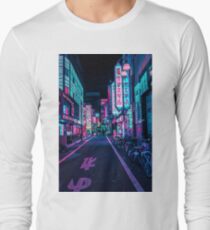 Tokio - Ein Neon-Wunderland Langarmshirt