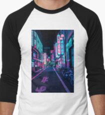 Tokio - Ein Neon-Wunderland Baseballshirt für Männer