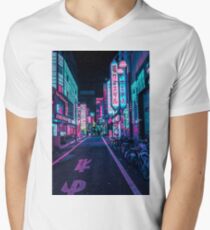 Tokyo - A Neon Wonderland Men's V-Neck T-Shirt