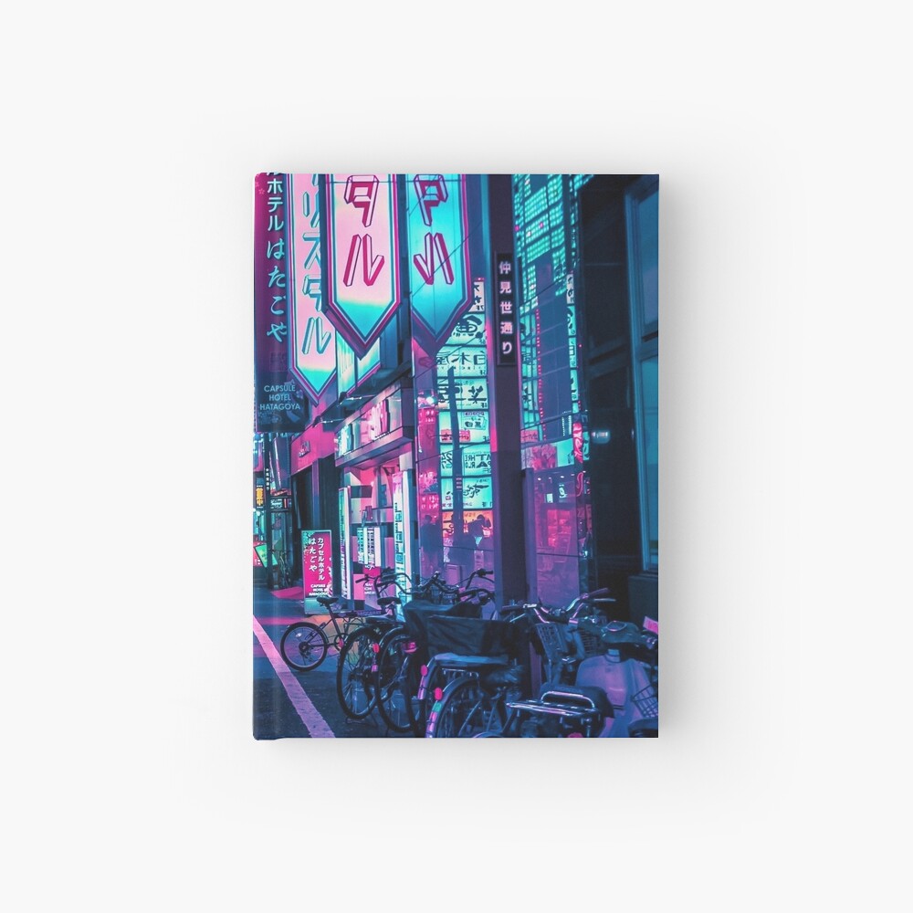 Tokyo - A Neon Wonderland Hardcover Journal