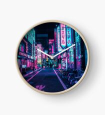 Tokyo - A Neon Wonderland Clock