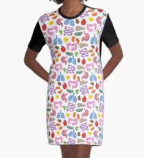Orgel Gang T-Shirt Kleid