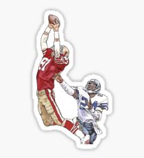 Dwight Clark's "The Catch" Sticker
