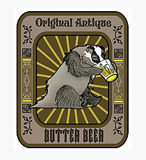 Butter Beer Badger Photographic Print