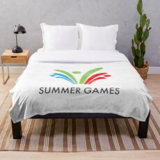 Summer Games Throw Blanket