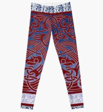 Nordic Inspired Borre Style Viking Age Design with a Modern Twist. Leggings
