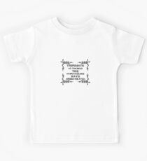 Stolpern, als ob Gongoozler Absquatuliert hätten Kinder T-Shirt