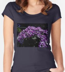 Hide and Seek - Bee among the Blossoms Women's Fitted Scoop T-Shirt