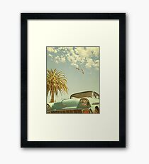 Having Fun, Wish You Were Here Framed Print